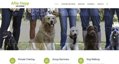 Desktop Screenshot of k9coach.net