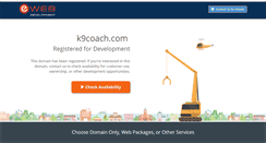 Desktop Screenshot of k9coach.com