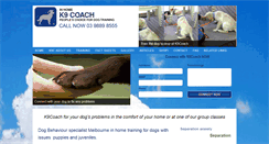 Desktop Screenshot of k9coach.com.au
